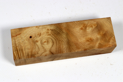 Knife Block Golden Madrone Burl - GMadr0576