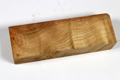 Messergriffblock Golden Madrone - GMadr0577