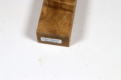 Messergriffblock Golden Madrone - GMadr0578