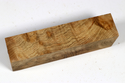 Knife Block Golden Madrone Burl - GMadr0580