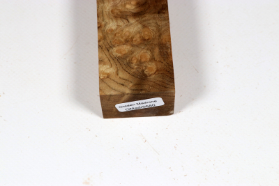 Knife Block Golden Madrone Burl - GMadr0580