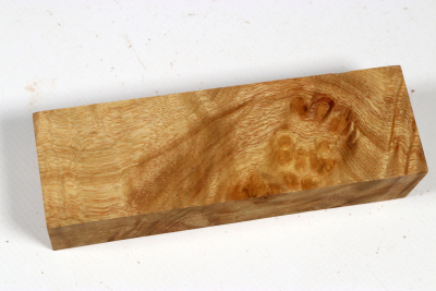 Messergriffblock Golden Madrone - GMadr0581