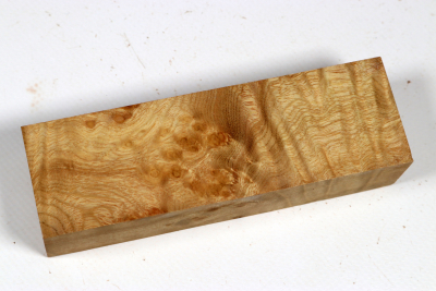 Knife Block Golden Madrone Burl - GMadr0582