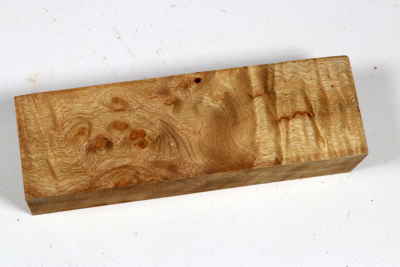 Knife Block Golden Madrone Burl - GMadr0582