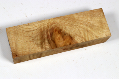 Knife Block Golden Madrone Burl - GMadr0584