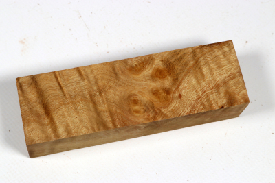 Knife Block Golden Madrone Burl - GMadr0584