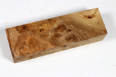 Knife Block Golden Madrone Burl - GMadr0588