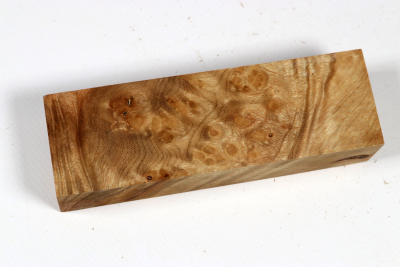 Knife Block Golden Madrone Burl - GMadr0588