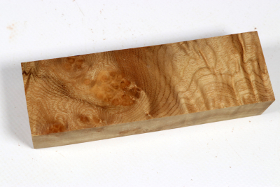 Messergriffblock Golden Madrone - GMadr0590