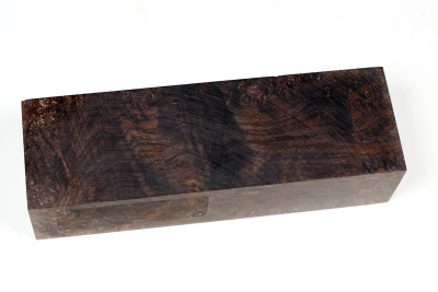 Knife Block African Blackwood Burl A++ - GrenaM0594