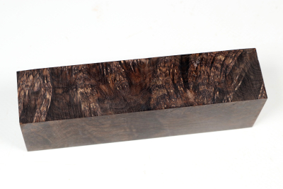 Knife Block African Blackwood Burl A++ - GrenaM0594