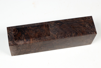 Knife Block African Blackwood Burl A++ - GrenaM0594