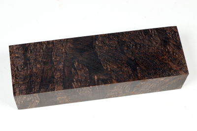 Knife Block African Blackwood Burl A++ - GrenaM0594