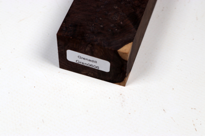 Knife Block African Blackwood Burl AAA - GrenaM0606