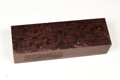 Knife Block African Blackwood Burl - GrenaM0575
