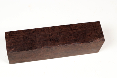 Knife Block African Blackwood Burl - GrenaM0576