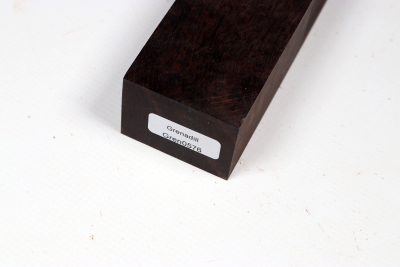 Knife Block African Blackwood Burl - GrenaM0576