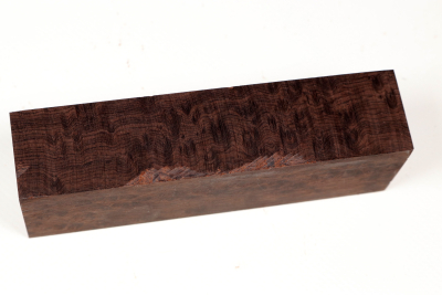 Knife Block African Blackwood Burl - GrenaM0582
