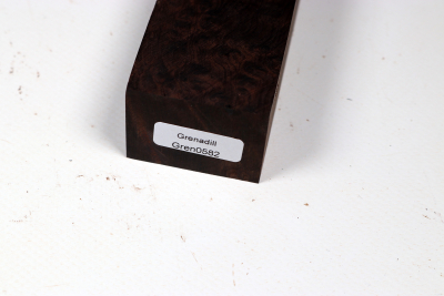 Knife Block African Blackwood Burl - GrenaM0582