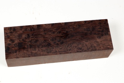 Knife Block African Blackwood Burl - GrenaM0582