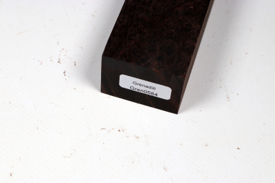 Knife Block African Blackwood Burl - GrenaM0584