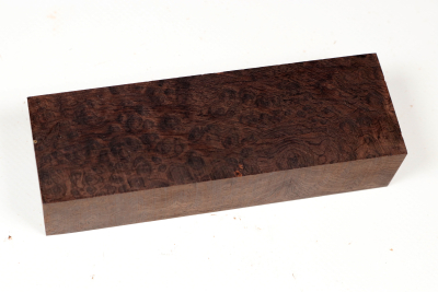 Knife Block African Blackwood Burl - GrenaM0584