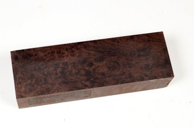 Knife Block African Blackwood Burl - GrenaM0585