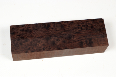 Knife Block African Blackwood Burl - GrenaM0585