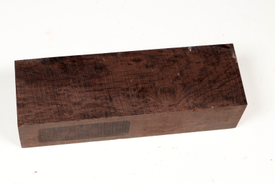 Knife Block African Blackwood Burl - GrenaM0586
