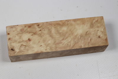 Knife Block Hornbeam Burl - Hainb0216