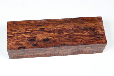 Messergriffblock Honduras Palisander Birdseye - HonPa0190