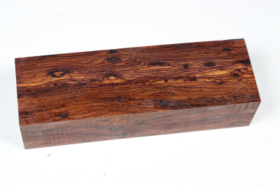 Messergriffblock Honduras Palisander Birdseye - HonPa0192