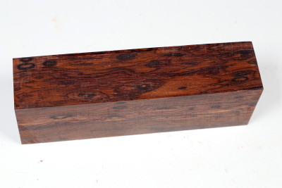Messergriffblock Honduras Palisander Birdseye - HonPa0192