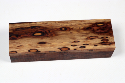 Messergriffblock Honduras Palisander Birdseye - HonPa0200