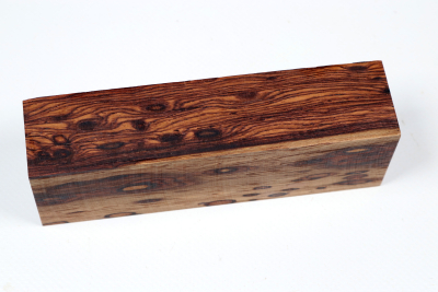 Messergriffblock Honduras Palisander Birdseye - HonPa0200