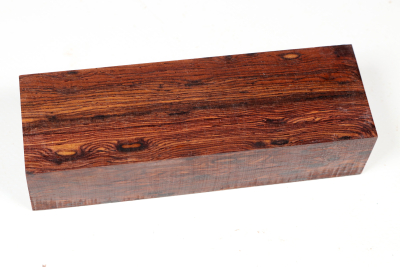 Messergriffblock Honduras Palisander Birdseye - HonPa0206