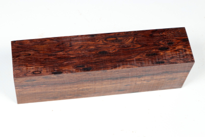 Messergriffblock Honduras Palisander Birdseye - HonPa0206