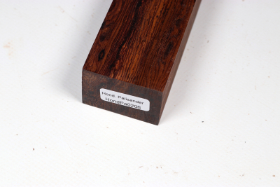 Messergriffblock Honduras Palisander Birdseye - HonPa0206
