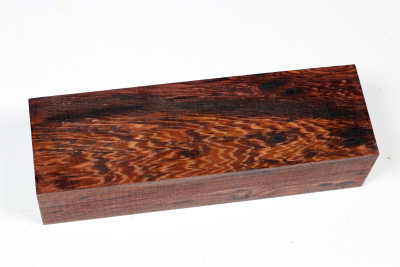 Messergriffblock Honduras Palisander Birdseye - HonPa0208