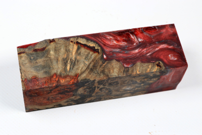 Messergriffblock HybridWood Amboina Maser stabilisiert - HybrWo4146
