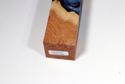 Knife Blank HybridWood Brown Mallee - HybrWo3688