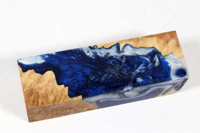 Messergriffblock HybridWood Brown Mallee - HybrWo4029