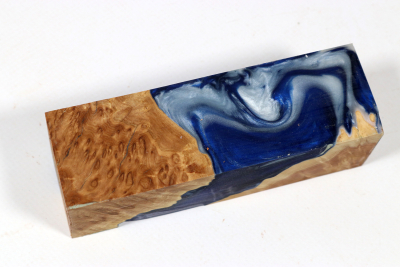 Messergriffblock HybridWood Brown Mallee - HybrWo4029