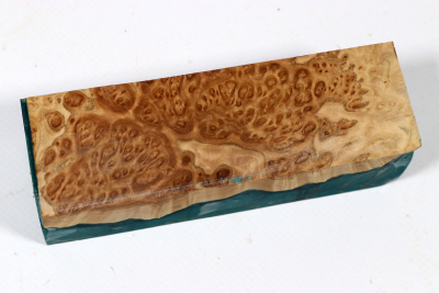 Messergriffblock HybridWood Brown Mallee - HybrWo4030