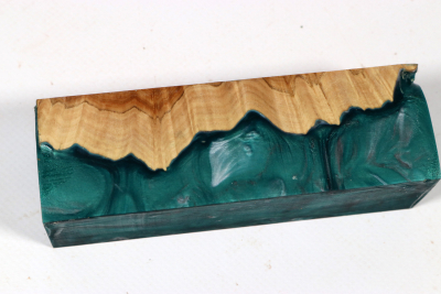 Messergriffblock HybridWood Brown Mallee - HybrWo4030