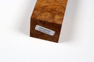 Messergriffblock HybridWood Brown Mallee - HybrWo4137