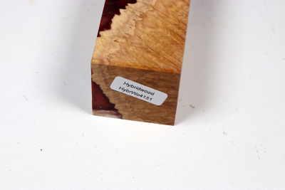 Knife Blank HybridWood Brown Mallee - HybrWo4151