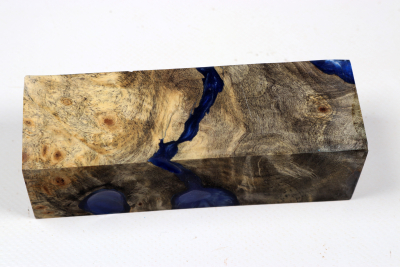 Messergriffblock HybridWood Buckeye Burl stabilisiert - HybrWo4102