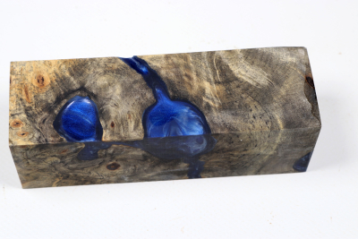 Messergriffblock HybridWood Buckeye Burl stabilisiert - HybrWo4102