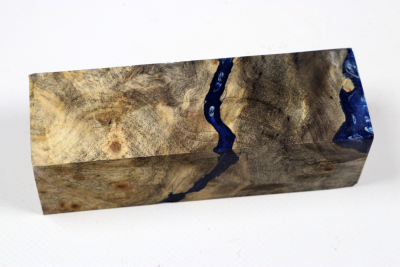 Messergriffblock HybridWood Buckeye Burl stabilisiert - HybrWo4102